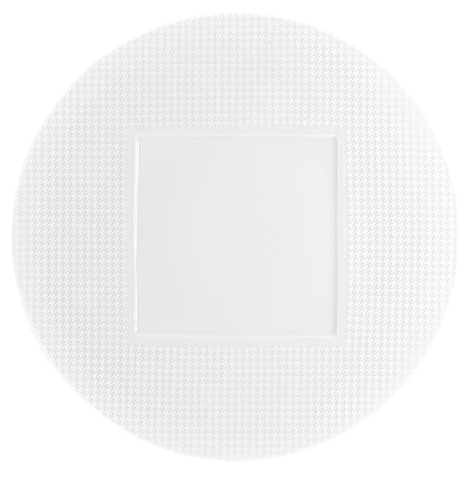 American dinner plate square center - Raynaud